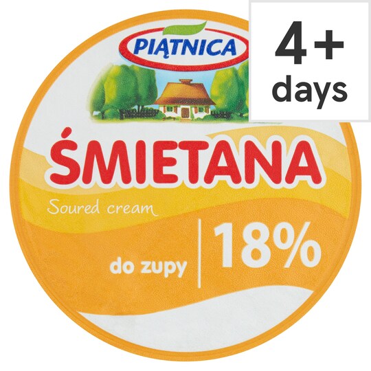 Piatnica Smietana Sour Cream 18% Fat 200G