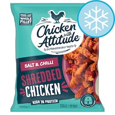 Chicken with Attitude Salt & Chilli Shredded Chicken 500g