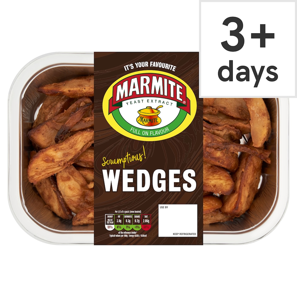 Marmite Potato Wedges 300g