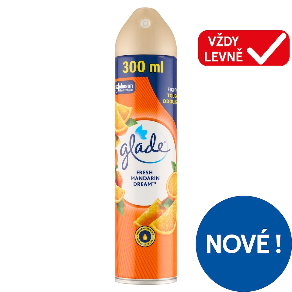 image 1 of Glade Fresh Mandarin Dream Air Freshener 300ml