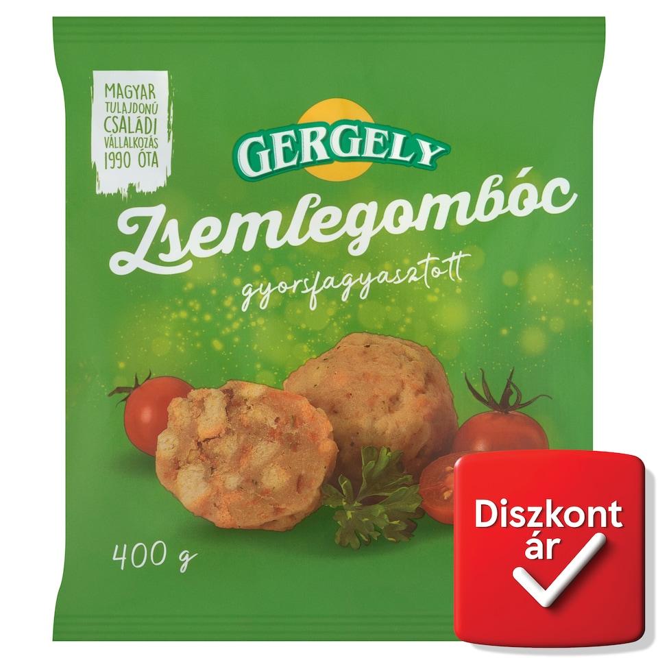 Gergely gyorsfagyasztott zsemlegombóc 400 g