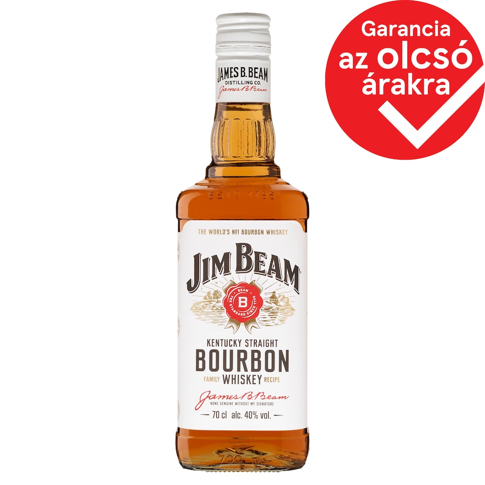 Jim Beam Bourbon Whiskey 40% 0,7 l