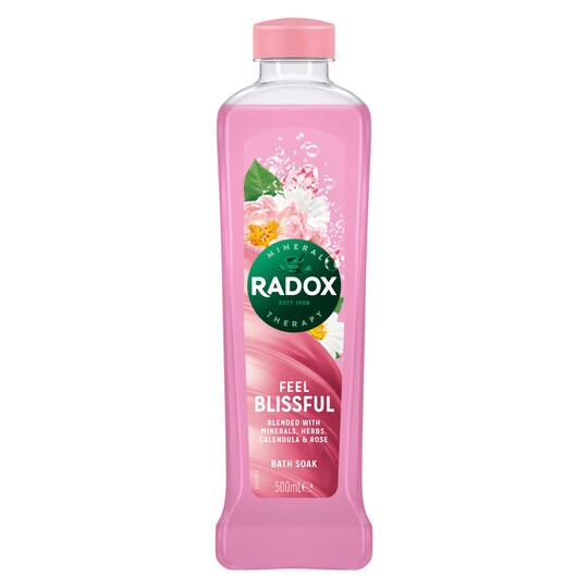 Radox Feel Blissful Bath Soak 500Ml Tesco Groceries