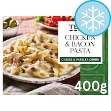Tesco Chicken & Bacon Pasta 400G