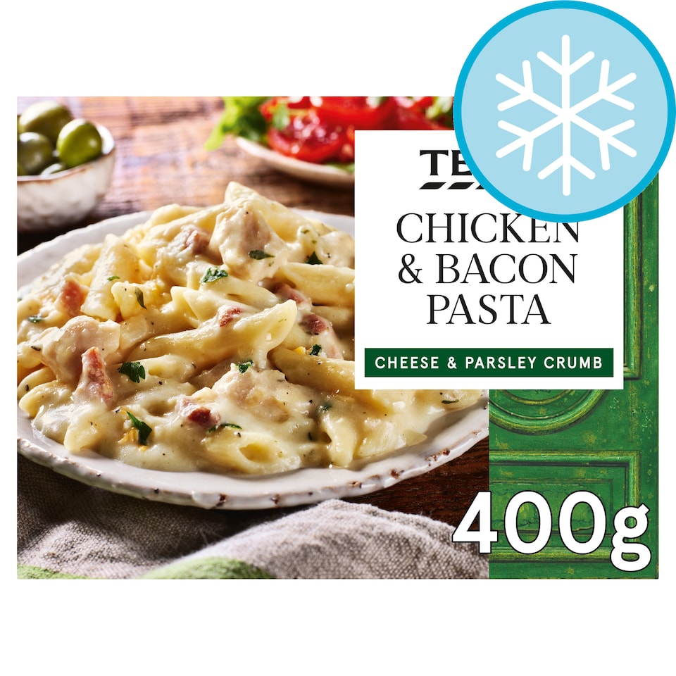 Tesco Chicken & Bacon Pasta 400G