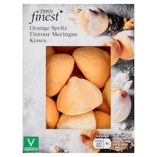 Tesco Finest Orange Spritz Flavour Meringue Kisses 100g