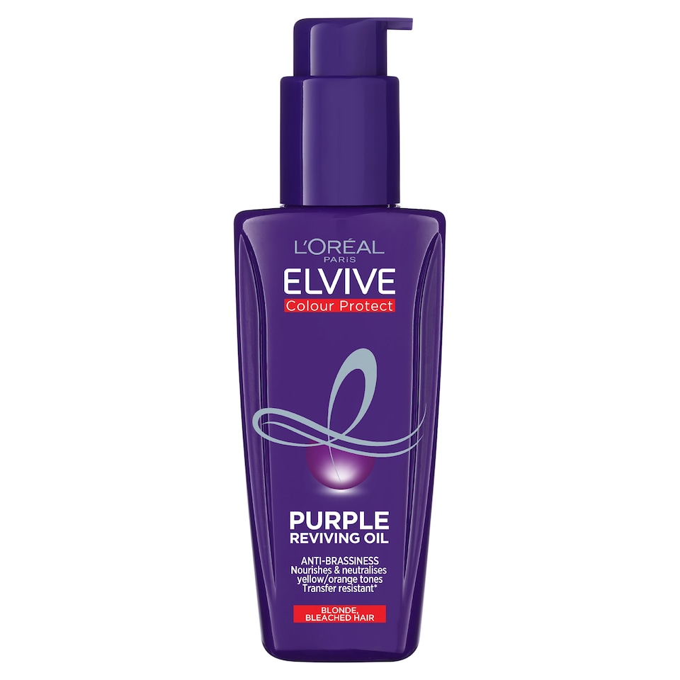 image 1 of L'Oreal Elvive Colour Protect Purple Reviving Oil 100ml