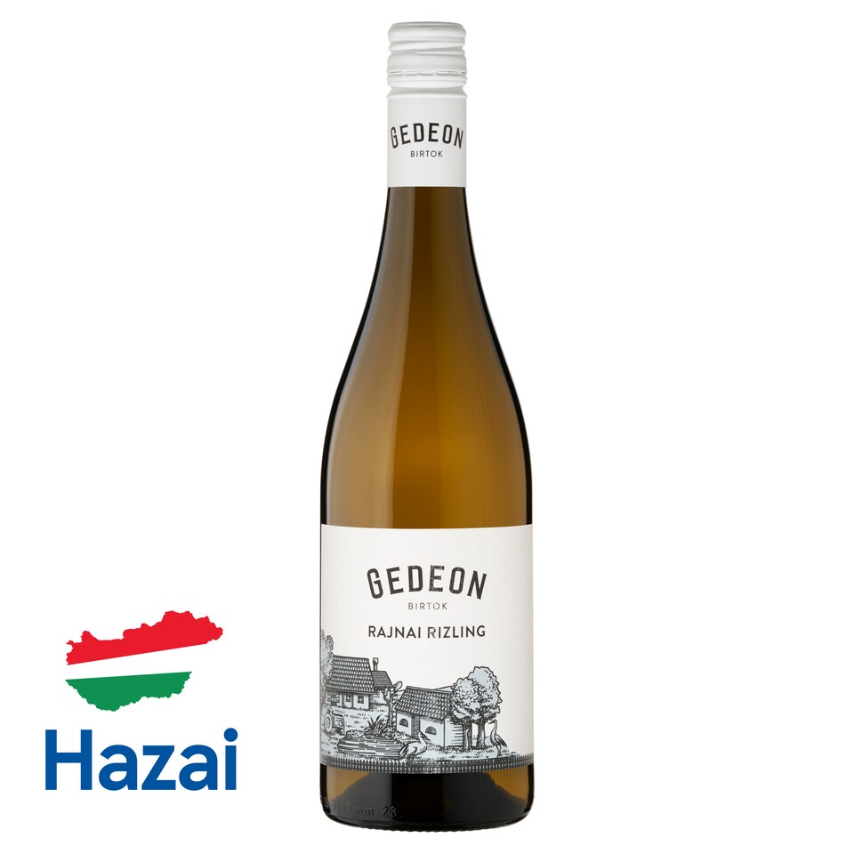 image 1 of Gedeon Birtok Kunság Rajnai Rizling Dry White Wine 12,5% 750 ml