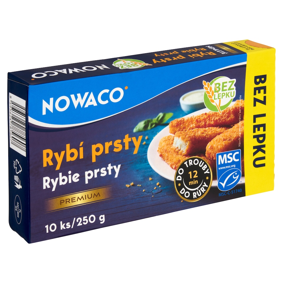 Obrázek 1 pro produkt Nowaco Premium rybí prsty 10 ks 250g