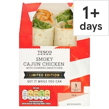 Tesco Smoky Cajun Chicken Wrap