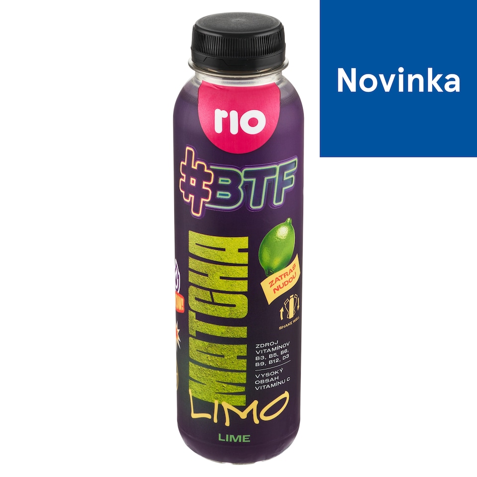 Rio BTF Matcha Limo Lime Non-Carbonated Soft Drink 400 ml