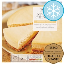 Tesco New York Cheesecake 450G