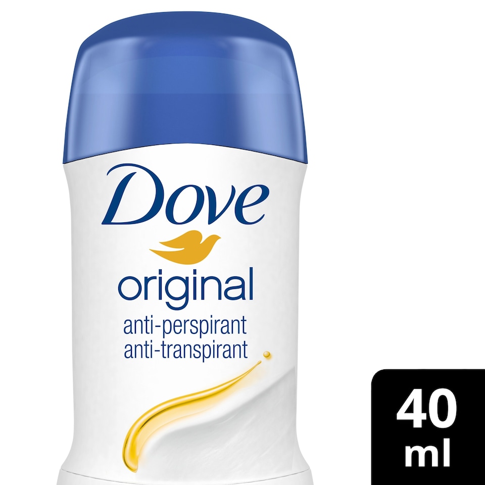 image 1 of Dove Women Original 48h Antiperspirant Deodorant Stick 40ml