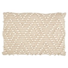 Fox & Ivy French Knot Diamond Cushion