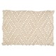 image 1 of Fox & Ivy French Knot Diamond Cushion