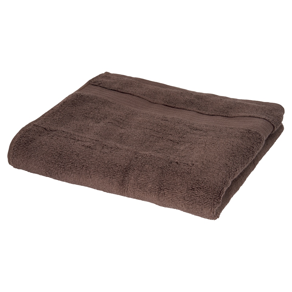 F&F Home Dk Brown Supersoft Cotton Bath Towel