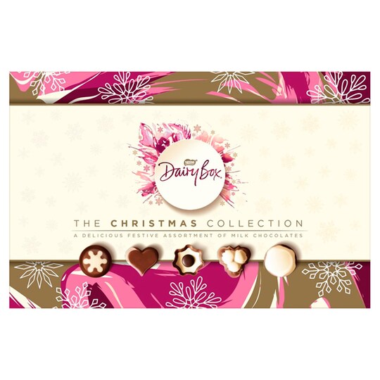 Dairy Box Christmas Milk Chocolate Assortment 388G Tesco Groceries