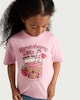 image 2 of F&F Girls Pure Cotton Bubble Tea T-Shirt in Pink