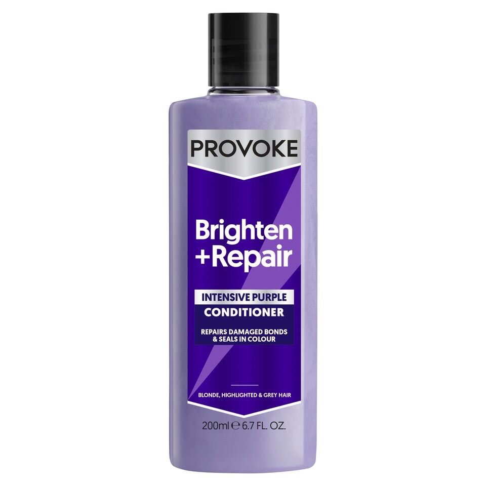 image 1 of Provoke Brighten Plus Repair Intensive Purple Conditioner 200Ml