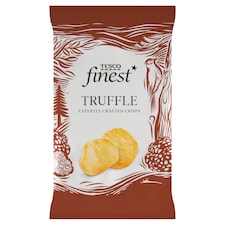 Tesco Finest Smažené bramborové lupínky s lanýžem 150g