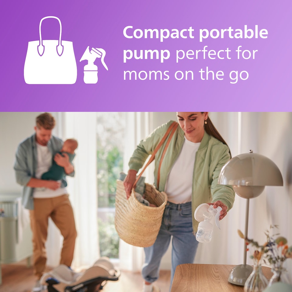 image 1 of Philips Avent Manual Breast Pump