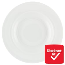 Tesco Home Core fehér porcelán mélytányér