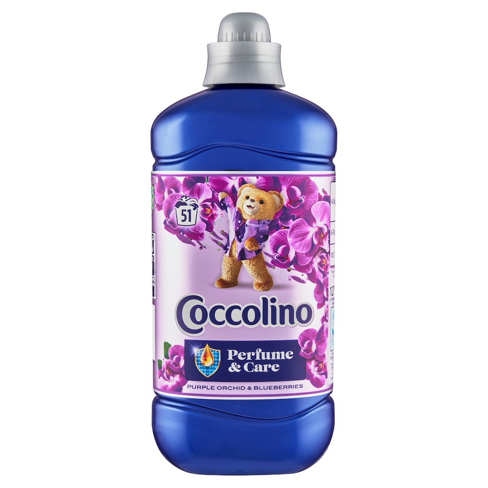 image 1 of Coccolino Purple Orchid  & Blueberries Concentrated Fabric Conditioner 51 Washes 1275 ml