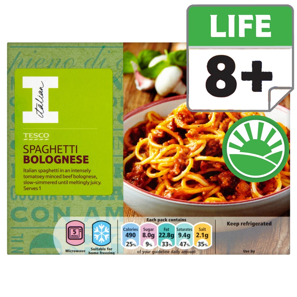 Tesco Spaghetti Bolognese 400G - Tesco Groceries