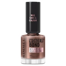 Rimmel Wonder'Bond Nail Polish 007 Cappuccino 12ml