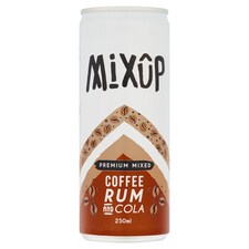 Mix Up Premium Mixed Coffee Rum & Cola 250Ml