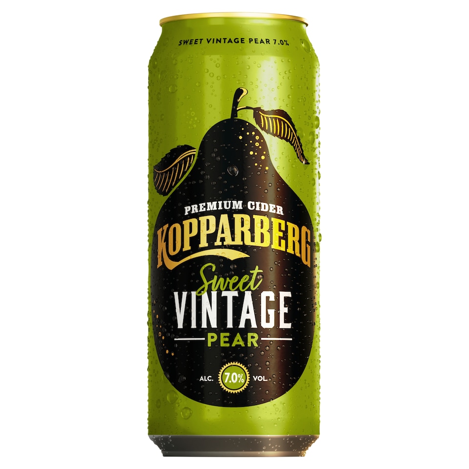 Kopparberg  Premium Cider Sweet Vintage Pear 500ml CAN