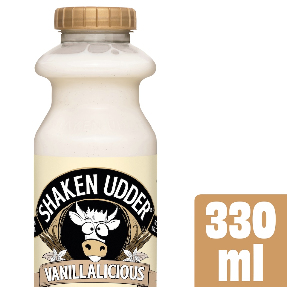 image 1 of Shaken Udder Vanilla-Licious Milkshake 330Ml