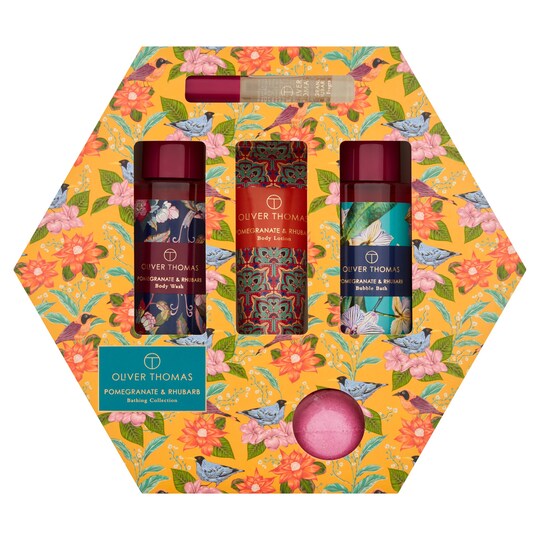 Oliver Thomas Pomegranate & Rhubarb Bathing Collection Tesco Groceries