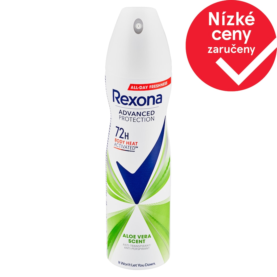 Obrázek 1 pro produkt Rexona aloe vera antiperspirant sprej 150ml