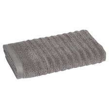 Tesco Silver Simply Soft Textured Bath Sheet