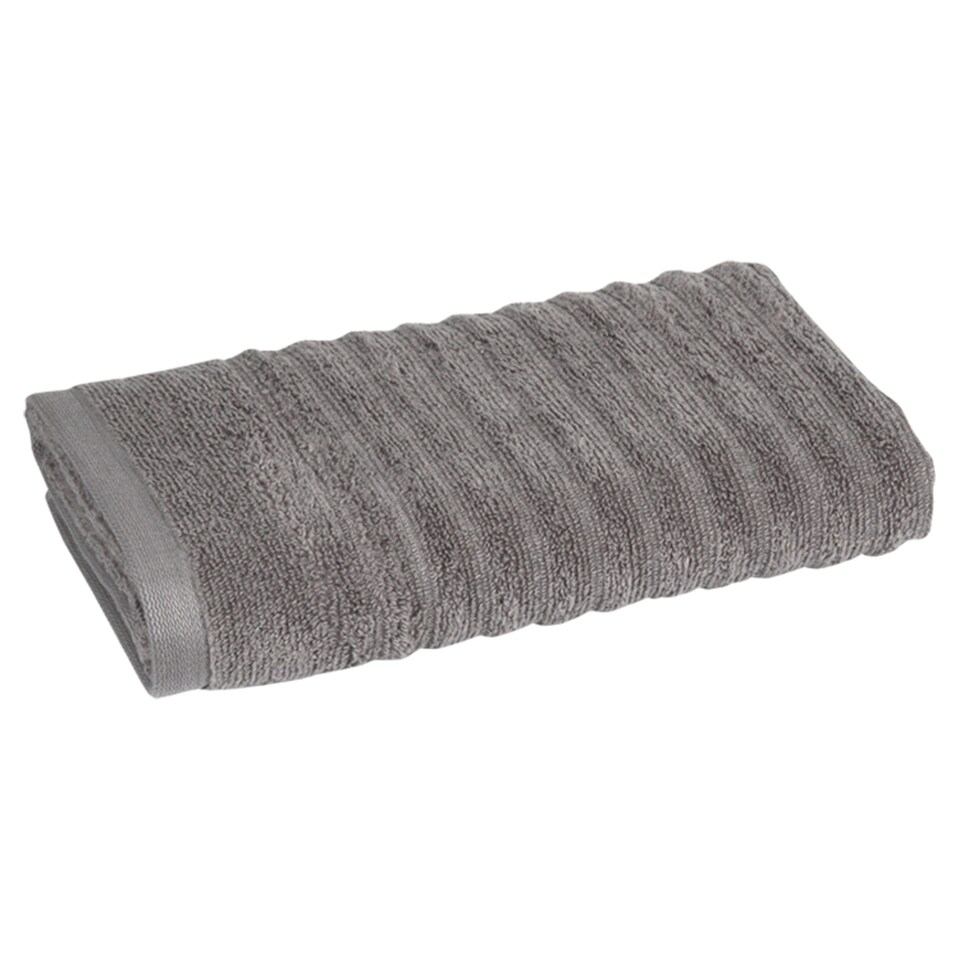 Tesco Silver Simply Soft Textured Bath Sheet