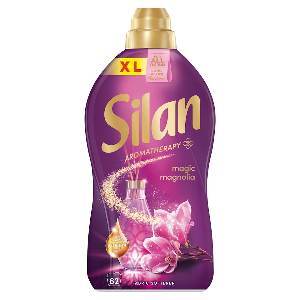 Silan Aromatherapy Magic Magnolia textilöblítő koncentrátum 62 mosás 1364 ml