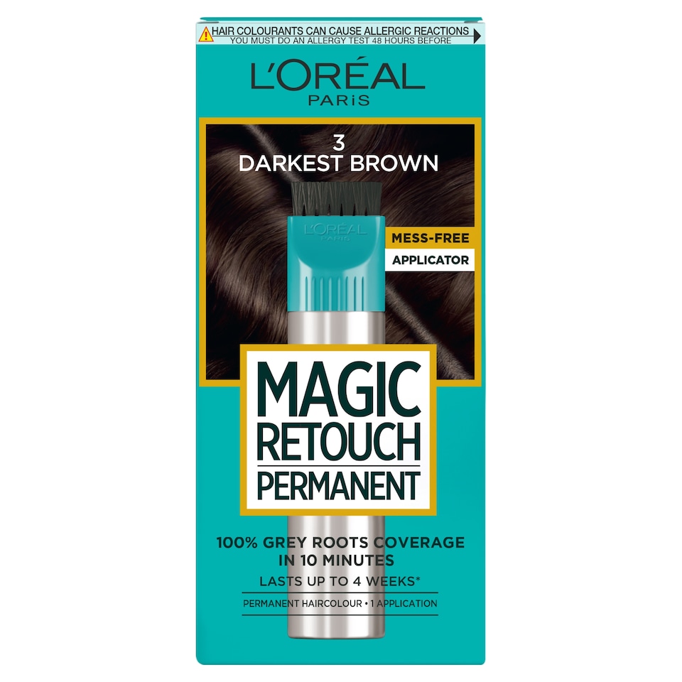 image 1 of L'Oreal Paris Magic Retouch Permanent 3 Darkest Brown