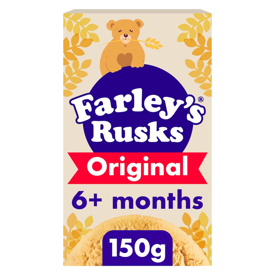 image 1 of Farleys Original Rusks Baby Food Snacks 150g
