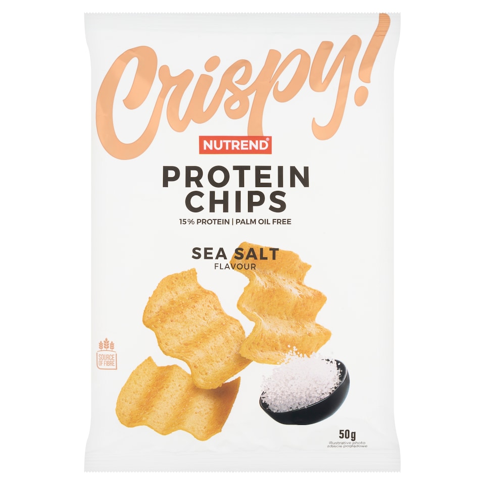Obrázek 1 pro produkt Nutrend Crispy! Protein Chips příchuť mořská sůl 50g