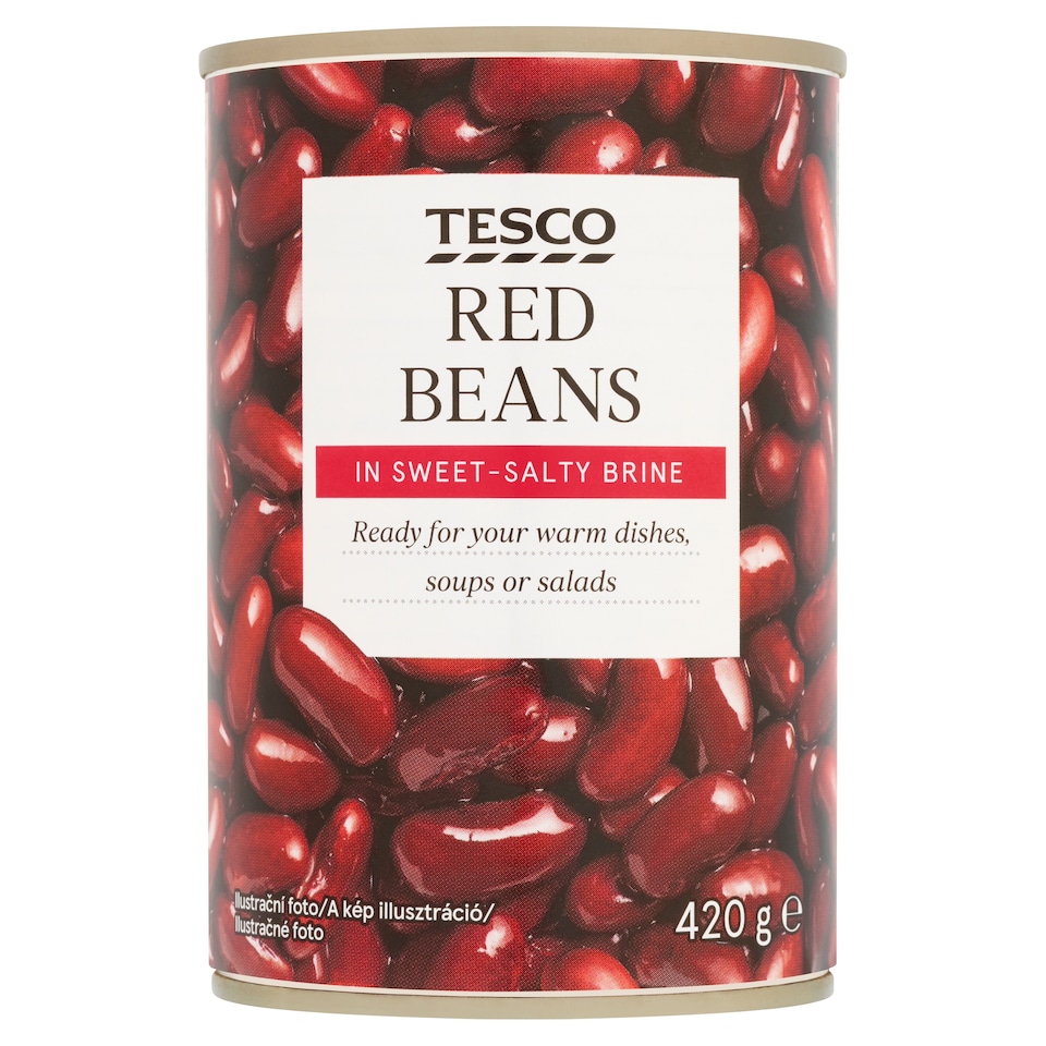 Tesco Red Beans in Sweet-Salty Brine 420 g