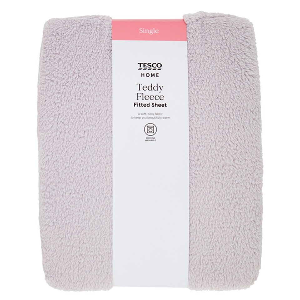 Tesco Teddy Fitted Sheet Single