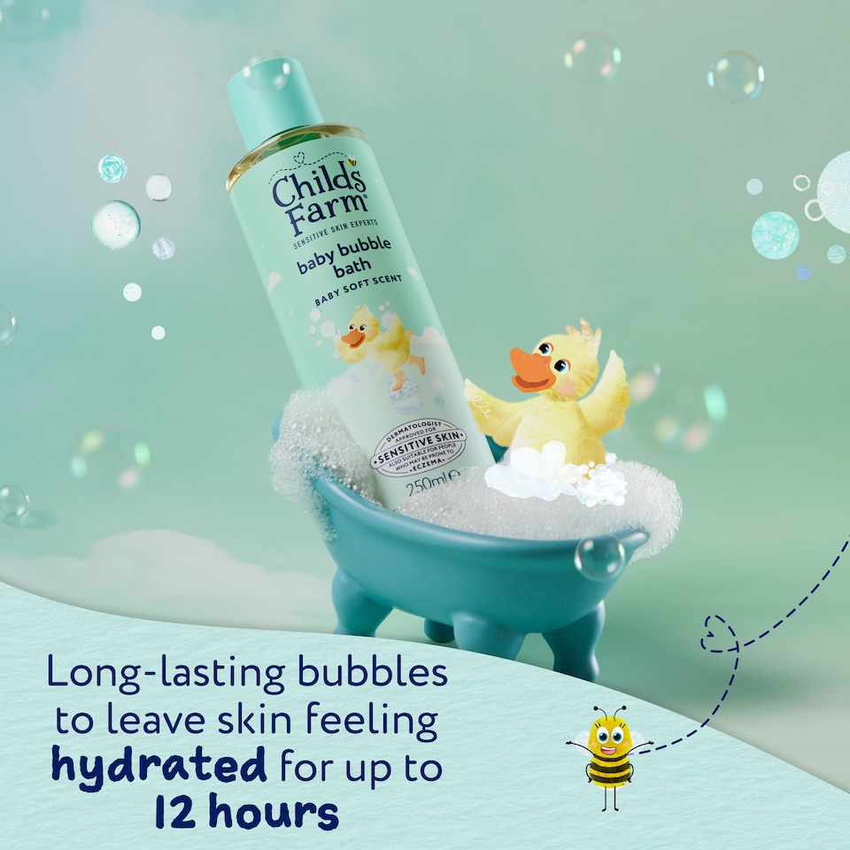 image 1 of Childs Farm Baby Bubble Bath Baby Soft Scent 250ml