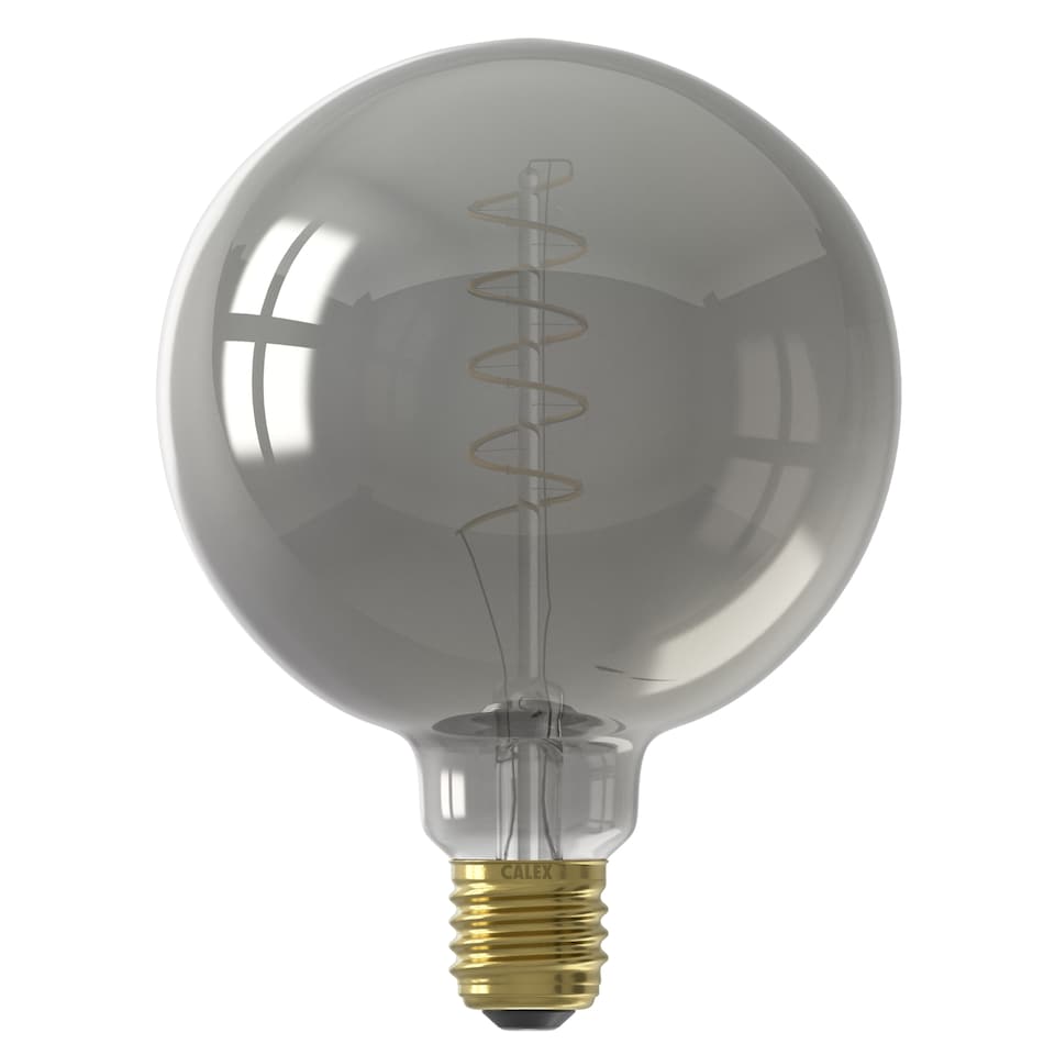 image 1 of Calex Decorative Titanium G125 LED Globe Bulb