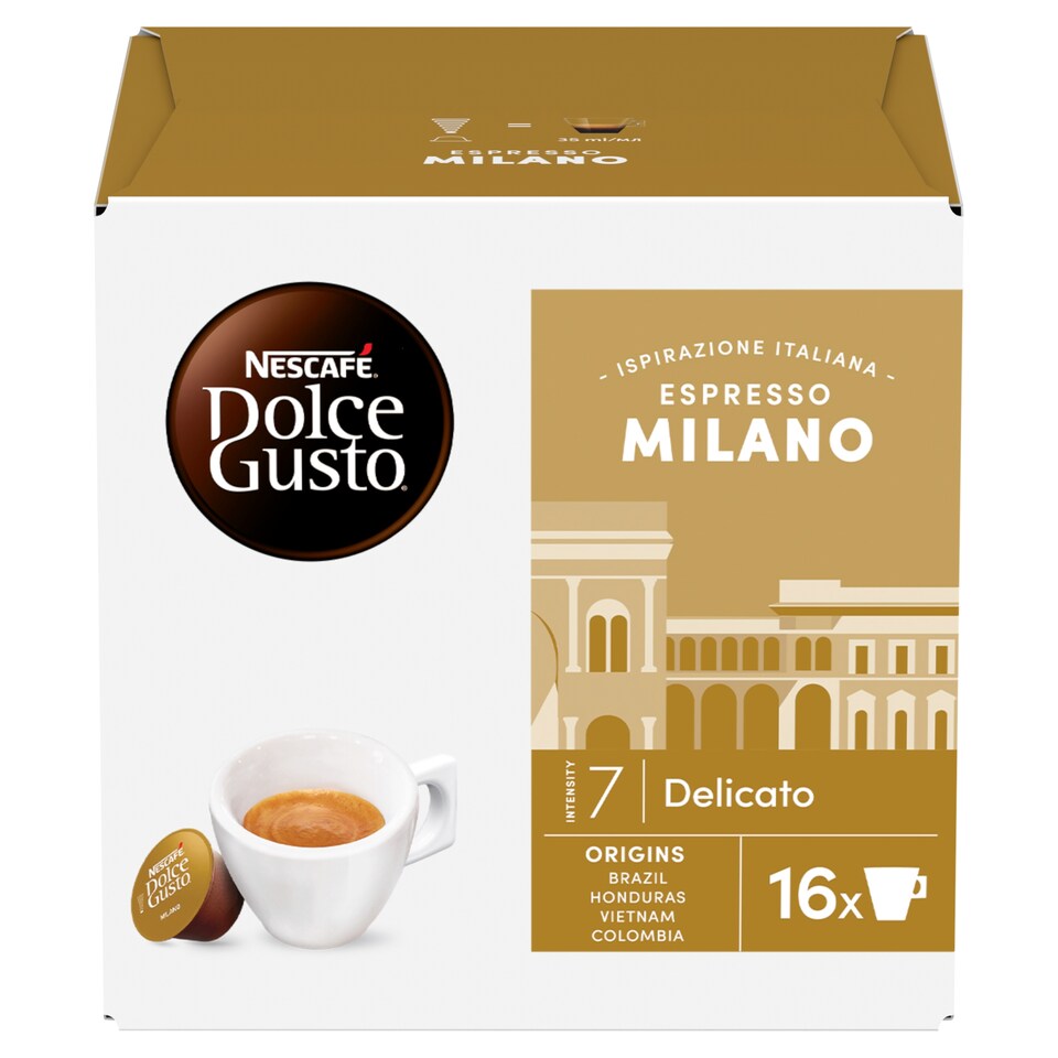 Obrázek 1 pro produkt NESCAFÉ Dolce Gusto Espresso Milano - kávové kapsle - 16 ks