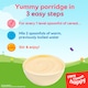 image 4 of Cow & Gate Creamy Porridge Baby Cereal 4-6 Months 125g