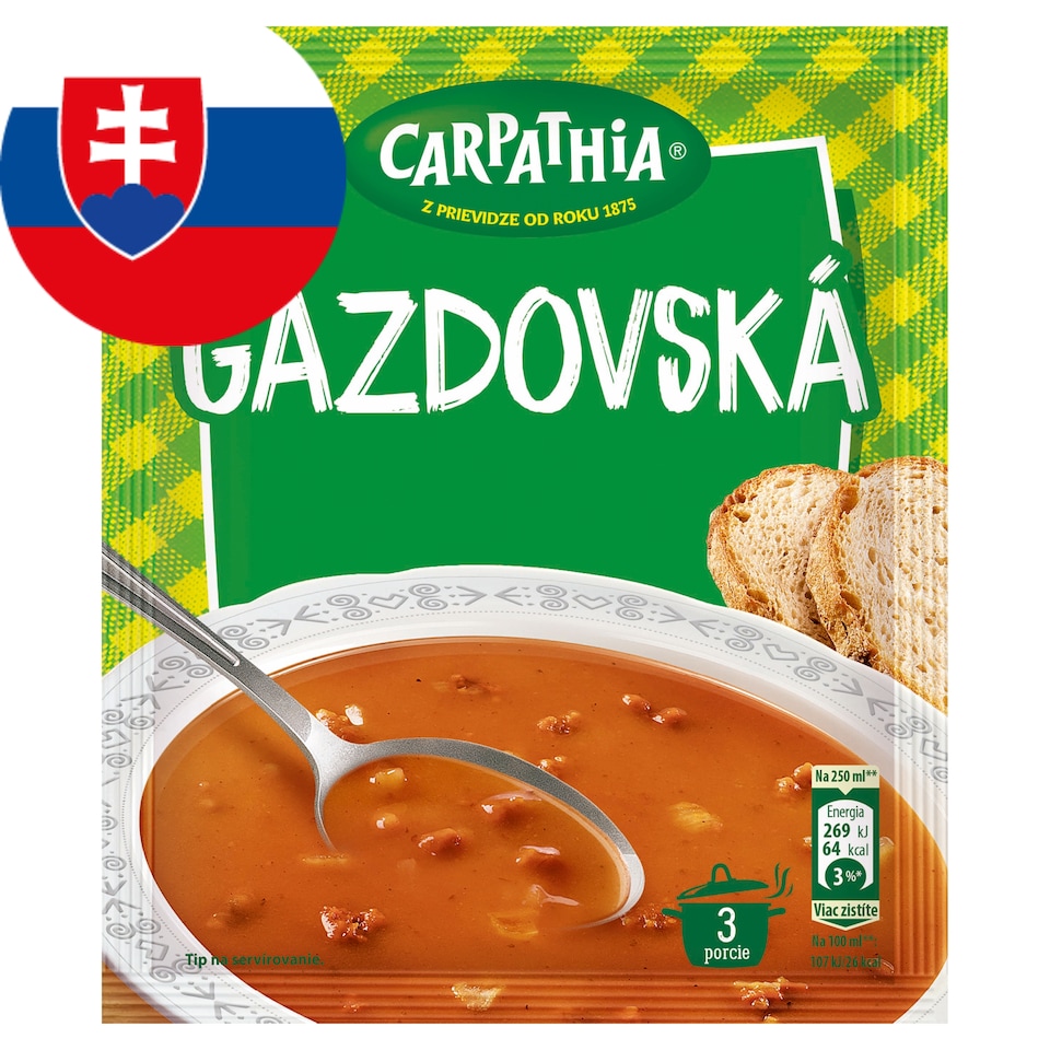 CARPATHIA Gazdovská polievka vrecko 54 g