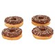 image 3 of Tesco Chocolate Iced Ring Doughnuts 4 Pack
