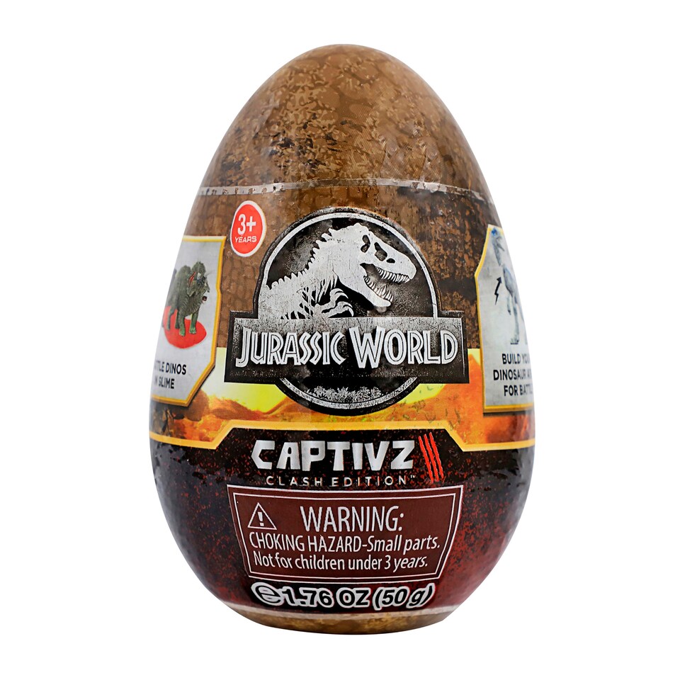 Jurassic World Captivz Clash Slime Egg
