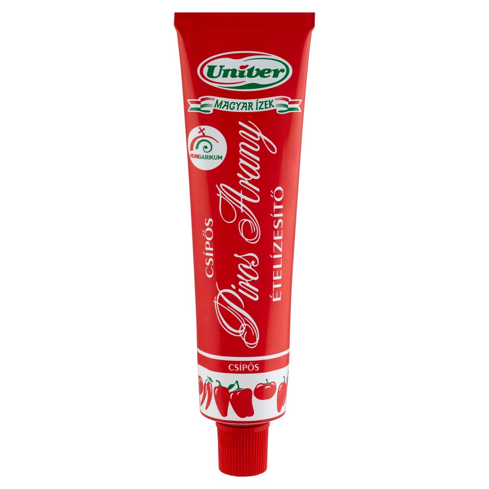 Univer Magyar Ízek Piros Arany csípős ételízesítő paprikakrém 70 g 1. kép